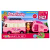 LEAN TOYS reisiset haagisega elamu nukumööbli ja tarvikutega roosa