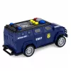 LEAN TOYS SWAT eriüksuse politseiauto 1:32 mõõtkavas, tulede, helide ja tagasitõmbe-funktsiooniga - mereväesinine