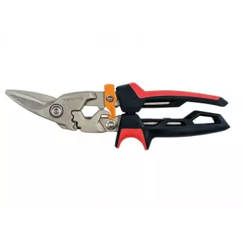 Fiskars PowerGear X vasakukäelised aviatsioonikäärid lehtmetalli jaoks, 20 mm lõikevõime, PTFE-kattega terad, FiberComp käepidemed