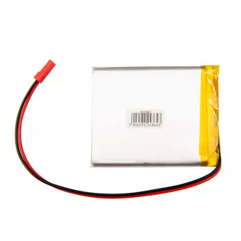 Akyga AKY0627 LP675568 Li-Po aku 3,7 V 3500 mAh, PCM, JST 2,54 mm 2-kontaktiline pistik, 150 mm juhtmed