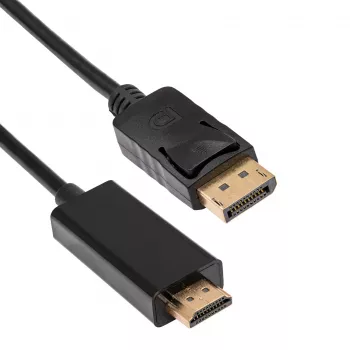 AKYGA AK-AV-05 DisplayPort-HDMI-kaabel 1,8 m must