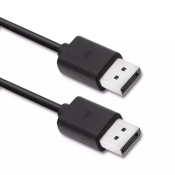 Qoltec DisplayPort v1.2 kaabel, isane-isane, 1,8 m, must, 4K 60Hz