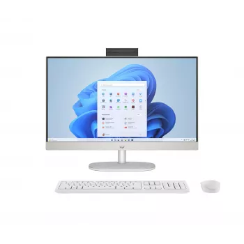 HP All-in-One 24 - Intel Core Ultra 5 125U | 23,8 tolli Full HD IPS | 16GB DDR5 | 512GB SSD | Windows 11 Home | Valge