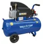 Adler AD 2050-50 50L õliga määritud õhukompressor, 8 bar, 230V, 2 HP, 206 L/min imivõimsus, rataste ja käepidemega