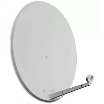 CORAB AS-80-PRO 80 cm ofset satelliitantenn, galvaniseeritud teras, helehall