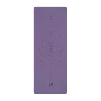Wozinsky WNSP-NKP looduslikust kummist jooga- ja treeningmatt 183 x 61 x 0,5 cm lilla