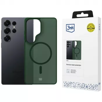 3MK Smoke MagCase Samsung Galaxy S25 Ultra jaoks - Roheline