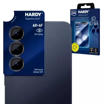 3MK PROTECTION Samsung Galaxy S25 - 3mk Hardy Sapphire objektiivikaitse