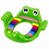LEAN TOYS laste tualett-istme kate, pehme iste käepidemetega, roheline