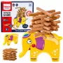 LEAN TOYS Oskuste mäng Tasakaalustav Elevant Ehita torn plokkidest Elevant 61 tk