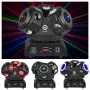 LIGHT4ME SID PRO 5-in-1 liikuv peavalgusti tala, pesu, stroboskoobi, laseri ja gobo efektidega
