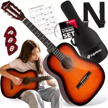 SUPRIMO CG34 SB klassikaline kitarr 3/4 Sunburst