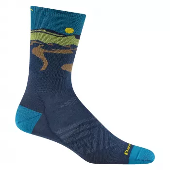 Darn Tough Ridge Runner Micro Crew Ultra-kerge jooksusokid - Midnight