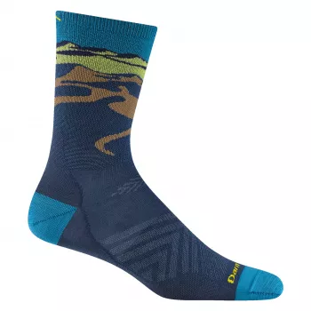 Darn Tough Ridge Runner Micro Crew Ultra-kerge jooksusokid - Midnight