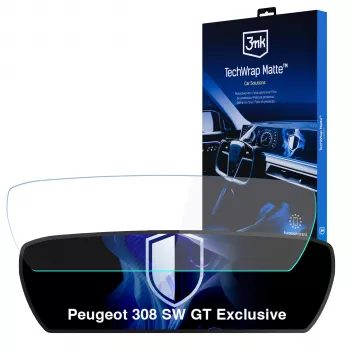 3MK PROTECTION TechWrap Matt armatuurlaua kaitsekile Peugeot 308 SW GT Exclusive jaoks