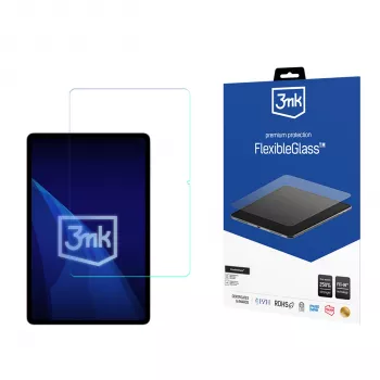 3MK PROTECTION FlexibleGlass Ekraanikaitse Honor Pad 20 12.1 / kuni 13-tollistele tahvelarvutitele - hübriidklaas, 7H, oleofoobne, täiskattega, lihtne paigaldus