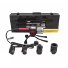 AWTOOLS 1200W pistikühendusega keevitusmasin PVC PP PE PB PPR torudele, 16-32mm, 4 paari matriitse, reguleeritav termostaat, metallkorpus