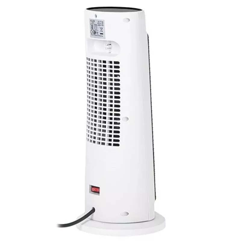 Adler AD 7738 keraamiline ventilaatorkütteseade 2000W kaugjuhtimispuldiga, valge