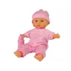LEAN TOYS Sweet Baby nukk roosa pudelihelidega interaktiivne 30 cm beebinukk koos toitmispudeliga