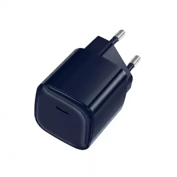 Crong NEO GaN 40W USB-C PD 3.2 seinadapter AVS-ga - mereväesinine