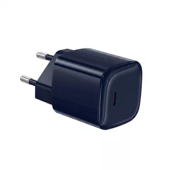 Crong NEO GaN 40W USB-C PD 3.2 seinadapter AVS-ga - mereväesinine