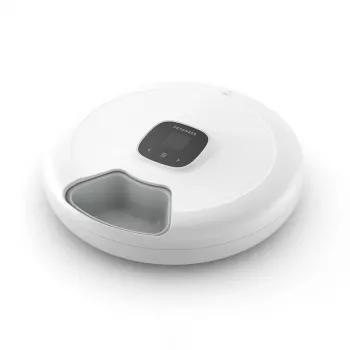 Petoneer NutriSpin Intelligentne Wi-Fi toiduautomaat kassidele ja koertele, 2,9L, rakenduse juhtimine, häälesalvestus, roostevabast terasest kauss
