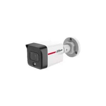 DAHUA IPC-HFW1439TC1-A-LED-0280B-PRO 4MP Full-Colour Bullet IP-kaamera sisseehitatud mikrofoniga, 2.8mm fikseeritud objektiiv, 30m valge valgusega öövaatlus, IP67, PoE
