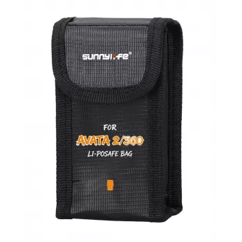 SUNNYLIFE Tulekindel aku ohutuskott DJI Avata 2 / Avata 360 / AT3-DC186-1 jaoks