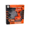 LEAN TOYS DIY patareitoitel töötav puur oranž, puurid ja kruvid