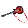 LEAN TOYS Elektrikitarr Star Strings värviliste dioodidega punane