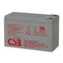 CSB HRL1234WF2 12V 9Ah pika elueaga VRLA aku – 8-10 aastane projekteeritud eluiga, Faston F2 klemmid