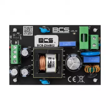 BCS BCS-ZA4802 4-kanaliline passiivne video balun-transiiver AHD/TVI/CVI/CVBS jaoks üle UTP, must