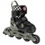 SPOKEY POPPY laste rulluisud 31-34 Roheline/Must
