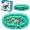 Bestway 51141 Täispuhutav aia bassein 50 palliga, läbipaistev täppidega, 91 cm