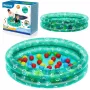 Bestway 51141 Täispuhutav aia bassein 50 palliga, läbipaistev täppidega, 91 cm