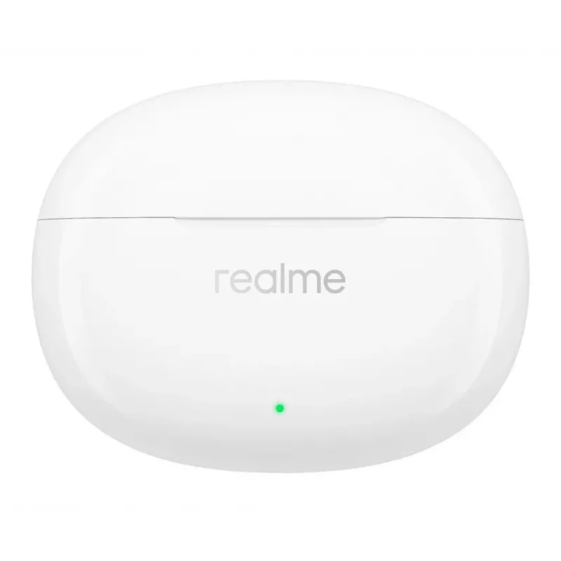 realme Buds T110 True Wireless kõrvaklapid 38h akuga, AI ENC, IPX5, Bluetooth 5.4, 10mm bassidraiver, USB-C kiirlaadimine, madala latentsusega režiim, puutetundlik juhtimine, valge