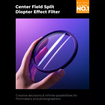 KF Concept 82mm Nano-B keskvälja poolitatud diopterfilter +0.5