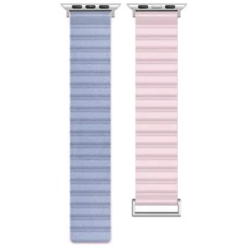 Beline Magnetic Pro rihm Apple Watch 42/44/45/49mm roosa/Sierra Blue