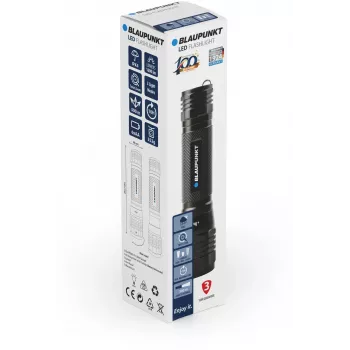 Blaupunkt BT-FL8066 LED-taskulamp suumiga, 1600 lm (BLAUPUNKTBT-FL8066)