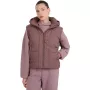 4F Naiste tumepruun isoleeritud vest F299 suurus M