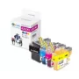 G&G 4er Set Tintenpatronen ersetzen Brother LC422XLVAL