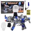 LEAN TOYS Electric Gel Ball Blaster Graffiti White Blue