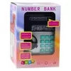LEAN TOYS ATM Hoiupank tulede, helide ja PIN-koodiga – must