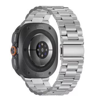 TECH-PROTECT roostevabast terasest lüli käepael Samsung Galaxy Watch Ultra 1 / 2 (47mm) jaoks - hõbedane