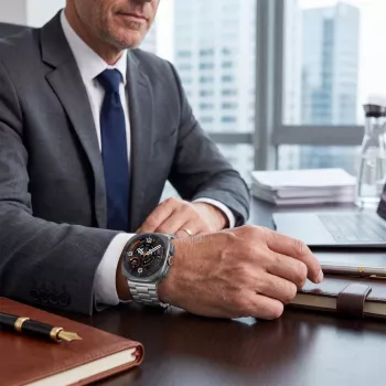 TECH-PROTECT roostevabast terasest lüli käepael Samsung Galaxy Watch Ultra 1 / 2 (47mm) jaoks - hõbedane