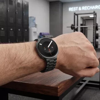 TECH-PROTECT Roostevabast terasest rihm Samsung Galaxy Watch 8 / 9 / Classic (40 / 44 / 46 mm) must