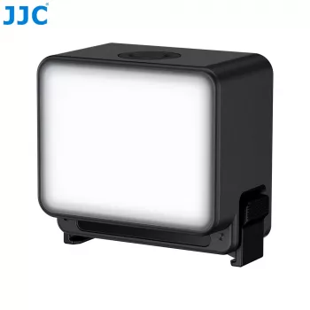 JJC LED-Nano LED-videovalgusti DJI Osmo Action 6 / Osmo Nano jaoks, 6500K, 500mAh, USB-C, IPX5