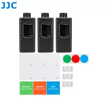 JJC 3-Pack 1L HDPE keemiliste ainete hoiupudelid pimikutöötluseks