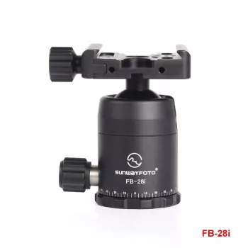 Sunwayfoto FB-28i Kuulpea Arca-Swiss kinnitusega, 12 kg kandevõime, 28 mm kuul, anodeeritud alumiinium