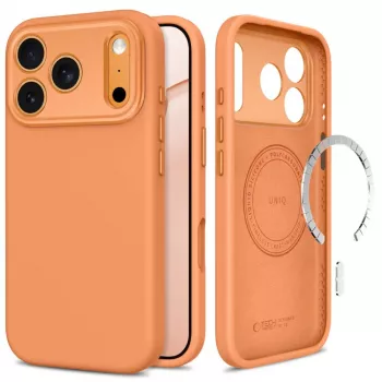 TECH-PROTECT UNIQ MagSafe CC-kate iPhone 17 Pro Max / 18 Pro Max jaoks - Kosmiline oranž